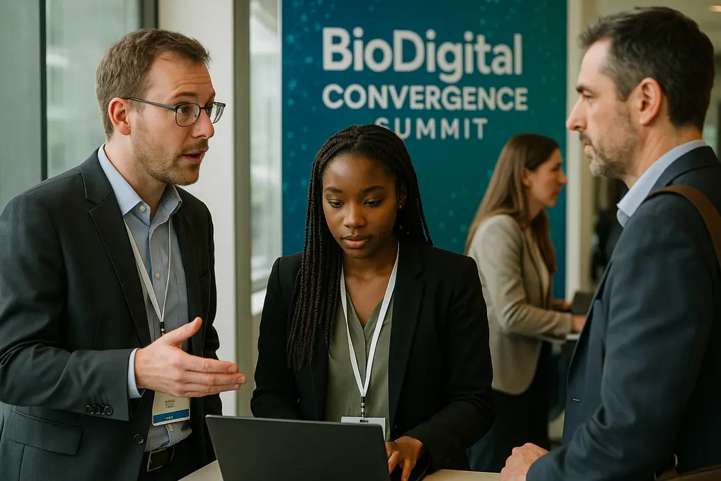 Cas d’étude Sommet de la Convergence Bio-Digitale avec plateforme numérique IA et innovation responsable