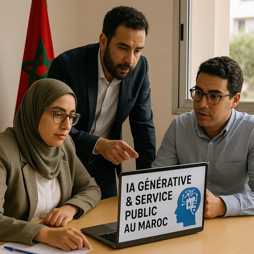 Cas d’usage de l’IA générative pour moderniser les services publics au Maroc
