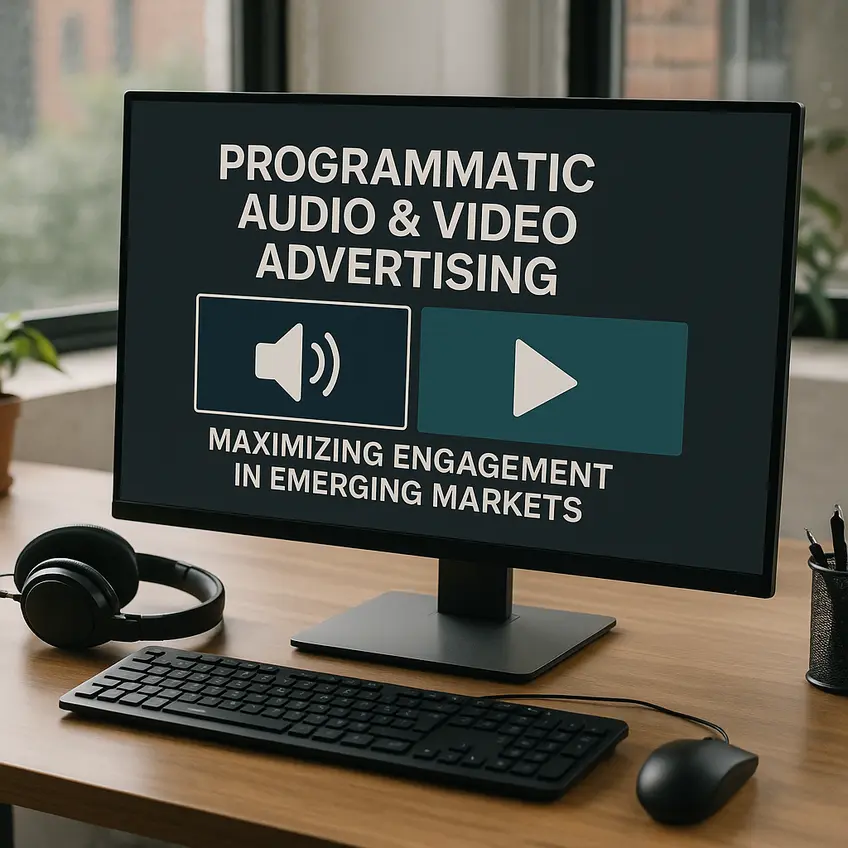 Publicité programmatique audio et vidéo pour maximiser l’engagement digital sur les marchés émergents