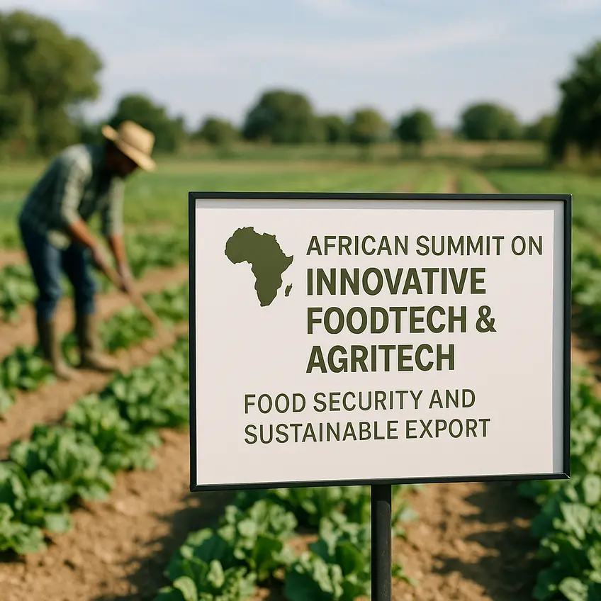 Sommet africain FoodTech AgriTech innovante pour la sécurité alimentaire et l’exportation durable