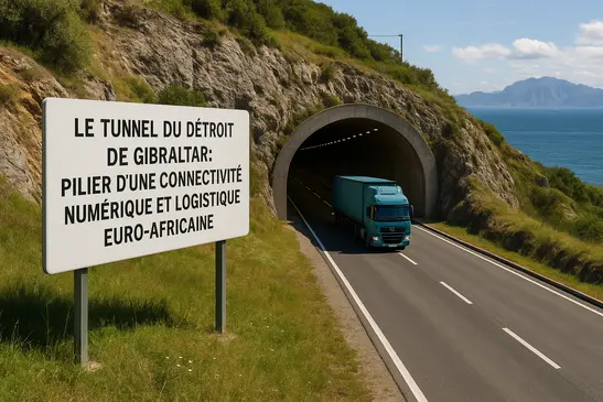 Le Tunnel du Détroit de Gibraltar : Pilier d'une connectivité numérique et logistique euro-africaine